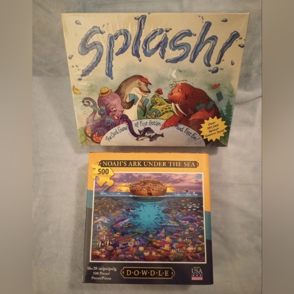 Splash Kids Game Noah's Ark Puzzle Rainforest Puzzle